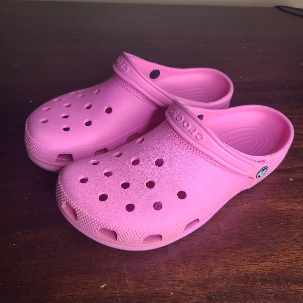 Crocs Kids Pink Clogs